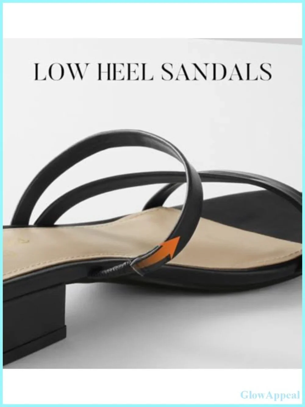 Strappy Square Open Toe Low Chunky Block Heel Sandals Slip On Mules Women's